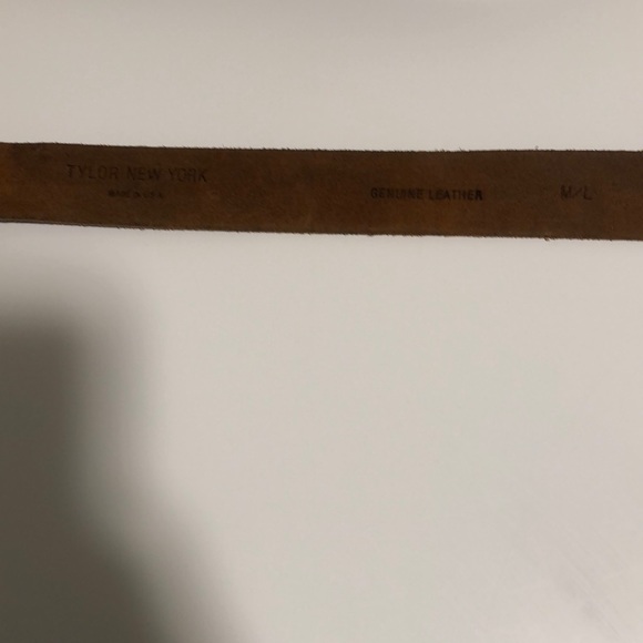 Genuine Leather Brown Belt 39in - Picture 7 of 7